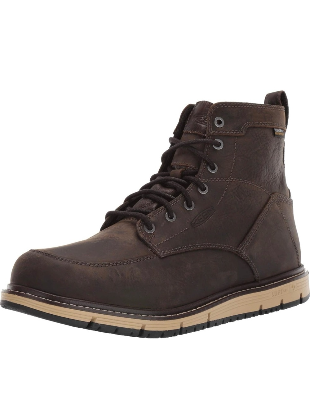 KEEN Utility Men's San Jose 6" Soft Toe Waterproof Wedge Work Boots Size 11EE